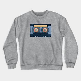 Blue Cassette Crewneck Sweatshirt